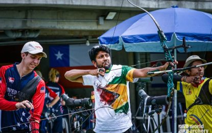 Permaul is Guyana’s rep. at Columbia’s Archery World Ranking & World Games Qualifier events