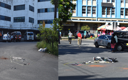 Motorcyclist crushed to death by container truck