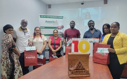 Assuria Insurance honours first 10 policyholders in 10Th Anniversary gesture