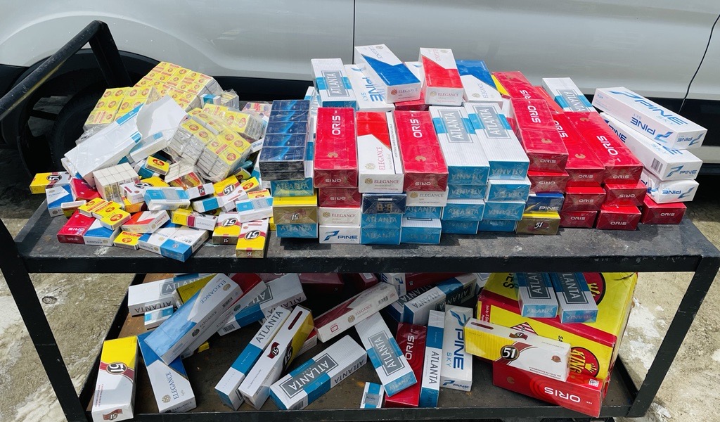 GNBS seized poorly labeled cigarettes unapproved scales