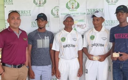 V-Net Communications supports Essequibo youth cricketers