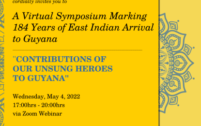 UG to host virtual symposium to commemorate contributions of lesser-known Indo-Guyanese