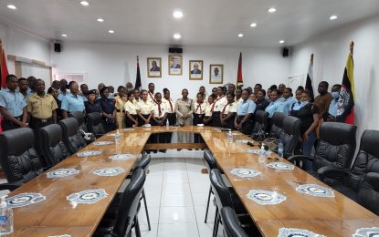 Sports, community relations high on agenda as acting Commissioner holds first meeting with National Scout Leaders