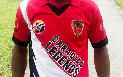 Chien Gittens registers century in Canada