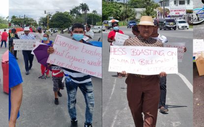 More young people join protest for better oil deal