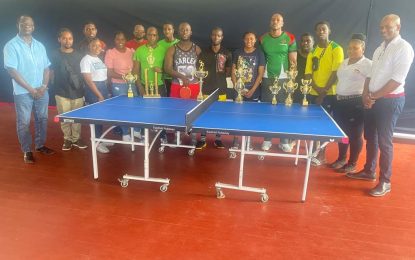 Immigration Department are Police HQ Inter-Department Table Tennis Champions