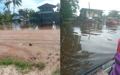 Although forced to battle floods annually, Kwakwani residents prefer to stay