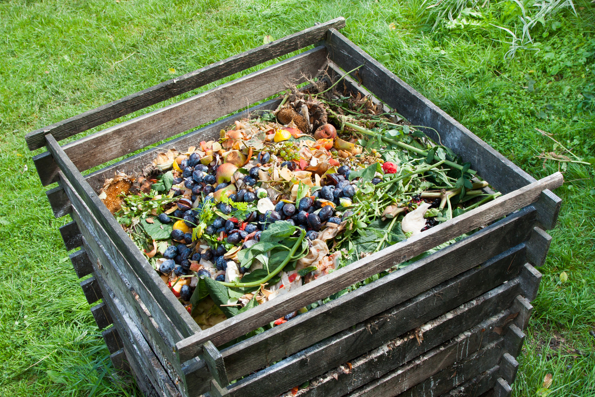 Kitchen Compost Bucket with Charcoal Filter - Garden Artisans LLC