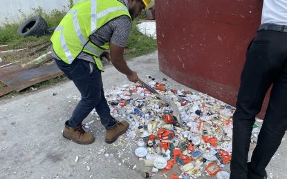 Standards Bureau destroys shoddy electrical fittings peddled by local businesses