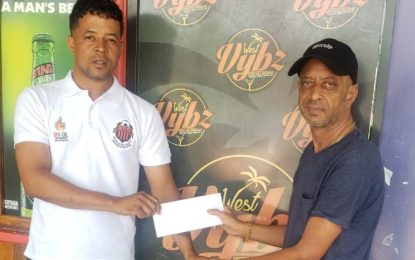 Slingerz FC scores support from West Vybz Sports Bar