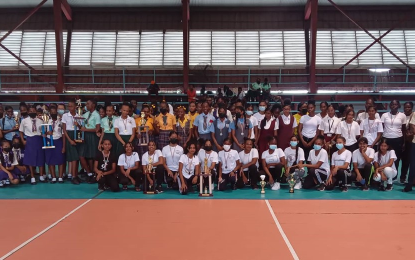 Winners receive rewards for Janet Jagan Memorial Schools Windball tourney