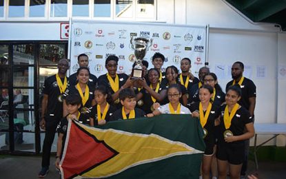 Guyana regain their supremacy at Junior C’bean Squash C/ship