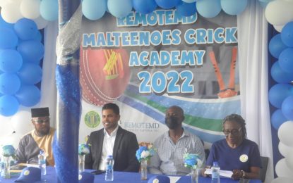 Minister Ramson opens MSC Cricket Academy