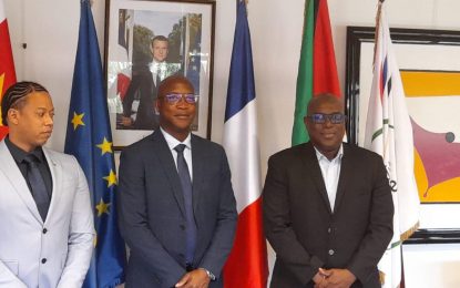 Director of Sports Ninvalle holds successful IGG talks in French Guiana