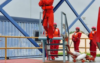 23 GRA officers receive offshore safety, emergency response training  