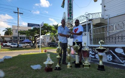 Trophy Stall supports 14th Guyana Cup