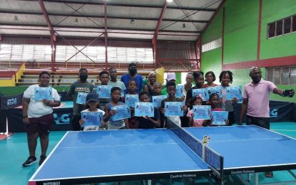 ‘Teach Them Young’ Table Tennis Summer Camp wraps up