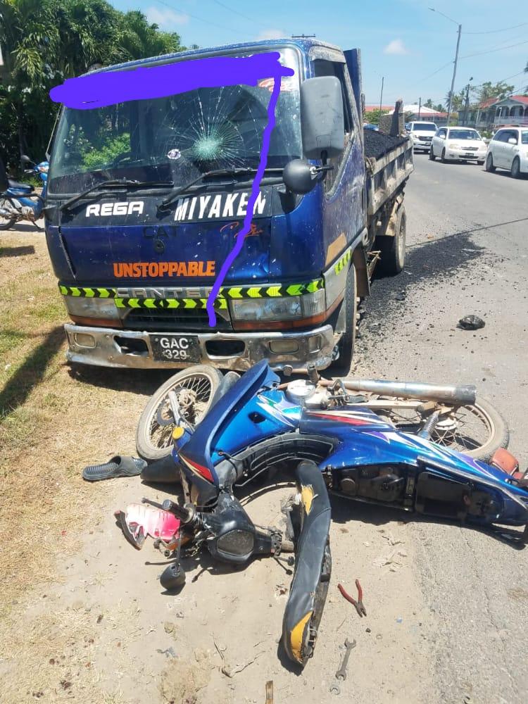 Motorcyclist succumbs after accident with canter truck at Albion ...