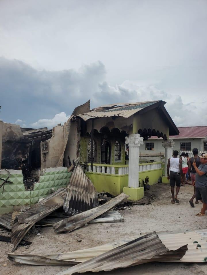 Fire razes house at Amelia’s Ward - Kaieteur News