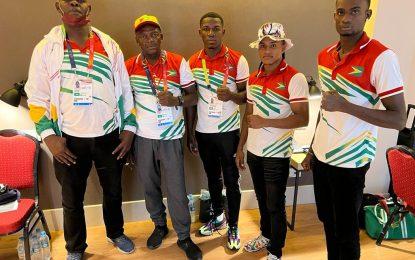 Boxers arrive in Paraguay hunting S/A games medals