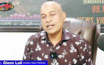 Jagdeo called Gold Board GM on Troy Resources US$7.2M payment, but failed to address Exxon’s questionable expenses exposed in audit – Glenn Lall