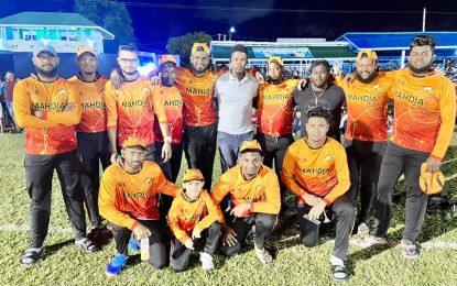 Mahdia, Demerara All Stars are Tapeball cricket champs