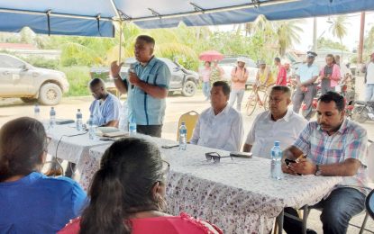 Flood-prone Corentyne villages to benefit from $77M drainage works