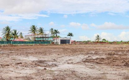 Works commenced on Region 2 stadium at Anna Regina