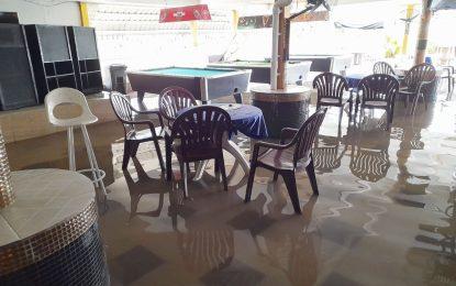 Heavy downpour leaves Charity flooded