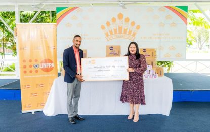 UNFPA throws support behind First Lady’s Menstrual Hygiene initiative