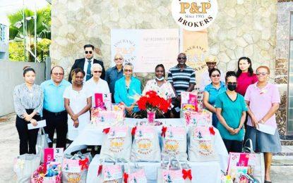 P&P spreads Christmas cheer to 12 organisations