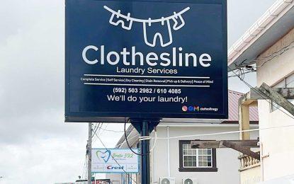 ‘Clothesline Laundry Services’