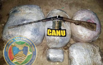 Men escape from CANU, leaving $7M in ganja, shot gun behind