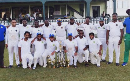 Demerara are champions of the Senior Inter County 4-day competition