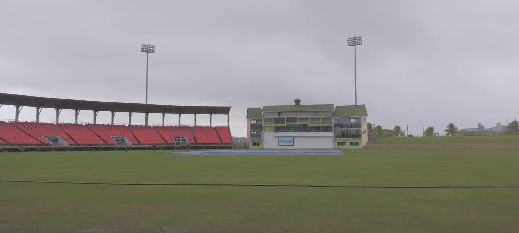 Rain Dampen Things In Essequibo Vs GCB Select XI At Providence ...