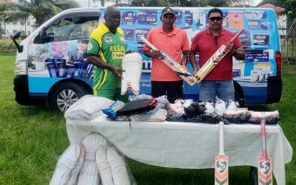 More gear for Project “Cricket Gear for young and promising cricketers in Guyana”