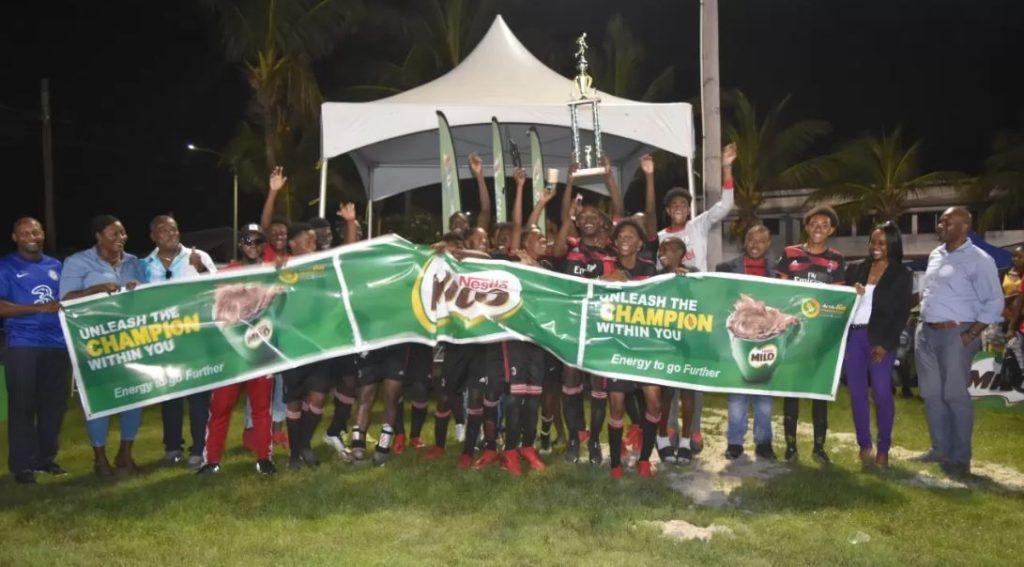 Flashback to 2022 when Christianburg/Wismar Secondary School secured the Milo U18 title in commanding fashion at the MoE Ground.