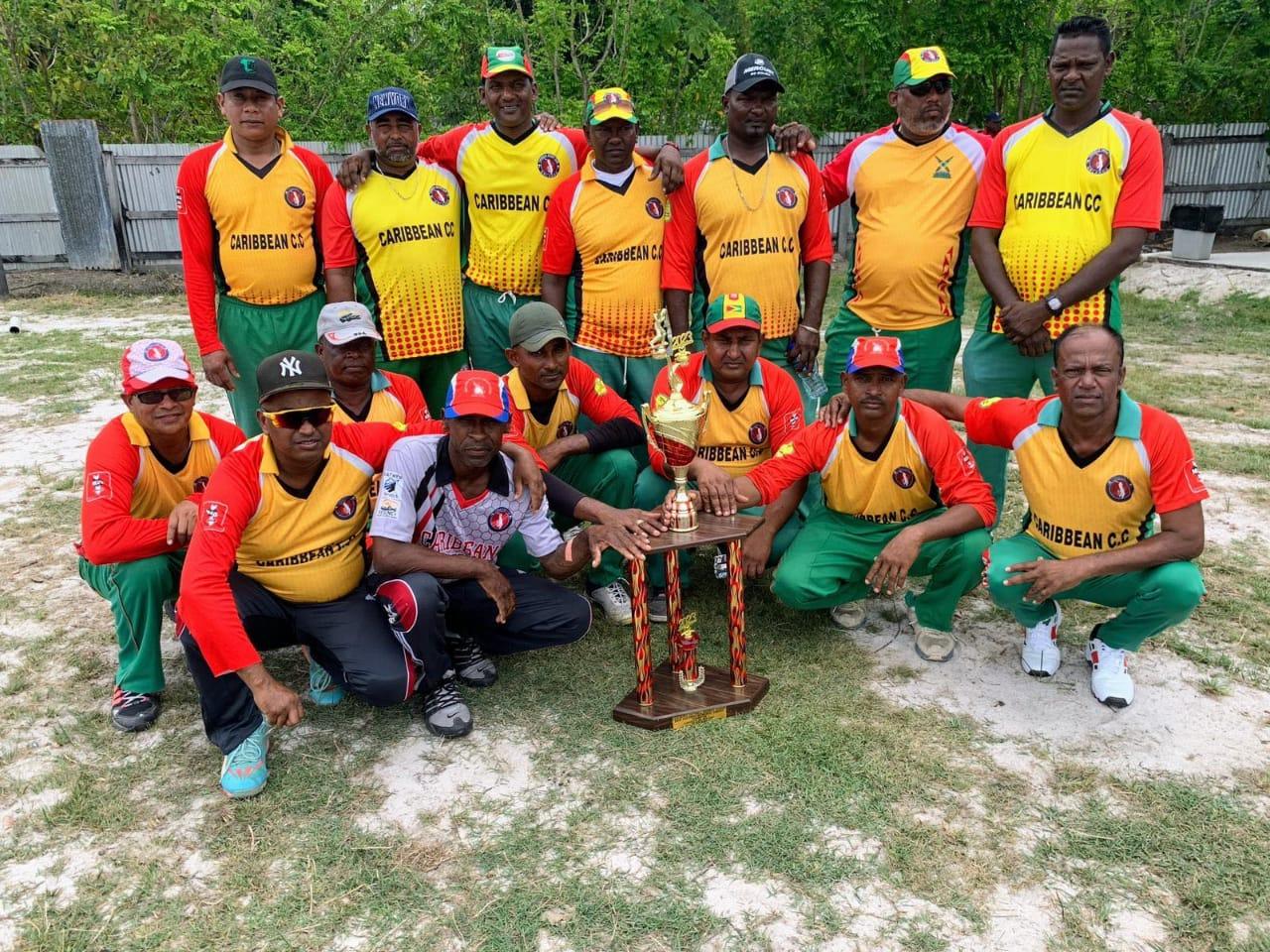 Caribbean Cricket Club 2 Retain Escls Over 40 Trophy Kaieteur News 