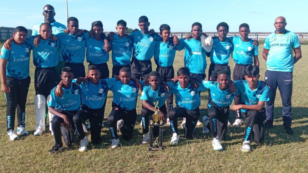 The winning Georgetown Under-15 team.