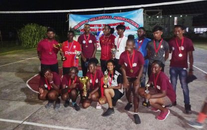 Berbice Volleyball Association holds 3 way one day tournament