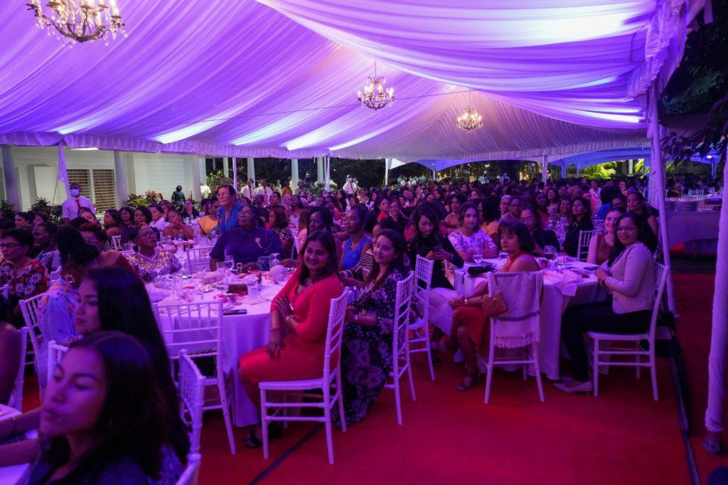 A section of the gathering at the International Women’s Day dinner hosted at State House