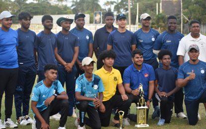 Dindyal’s ton powers GCC to GCB’s U19 Inter Club title