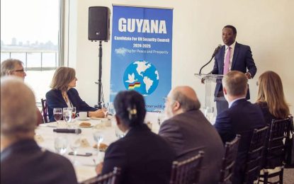 Guyana secures GRULAC support for its United Nations Security Council Candidature
