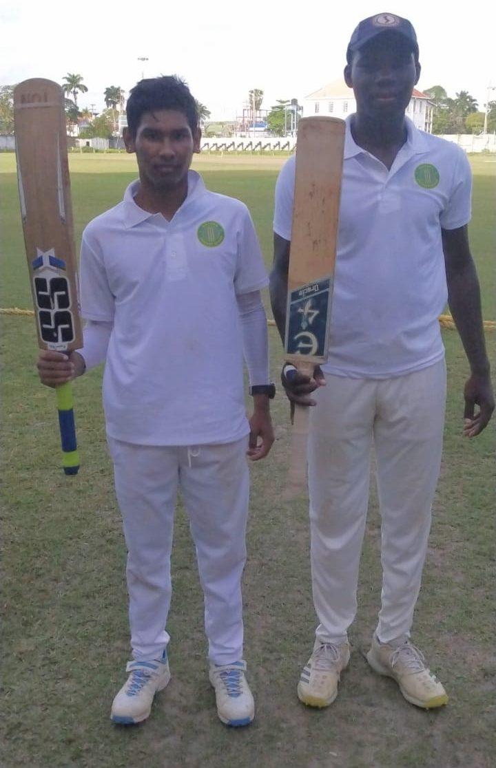 Select XI batters Kevin Kristen (left) and Ezekiel Wilson (right)