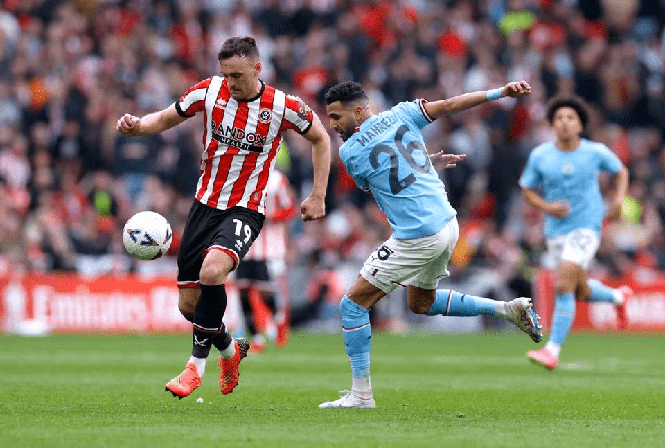 Mahrez becomes first City player to score hat-trick at Wembley