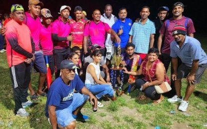 Super Giants lift 2nd annual Viscom Mahaica Softball Cricket Cup title