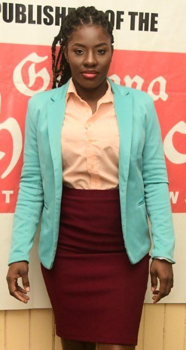Chief Reporter of the Guyana Chronicle, Tamica Garnett 