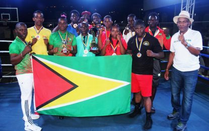 Guyana secures six golds, two silvers and a lone bronze at St Lucia’s Champion of Champions Boxing