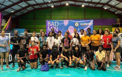 Guyana Badminton Association Gumdac Tournament concludes