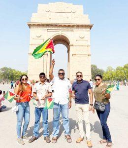 The Guyanese who participated in the Government of India’s Gen-Next Democracy Network Programme.